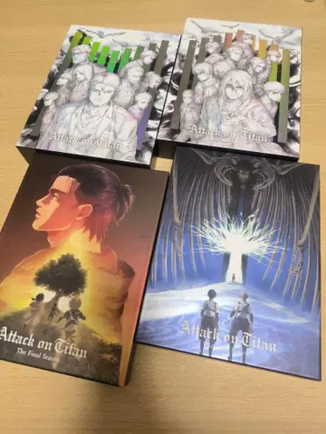 파이널 시즌 Blu-ray 1~4권 진격의 거인