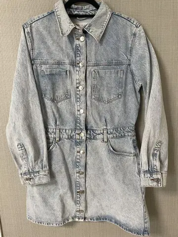 ZARA 데님 원피스 긴팔