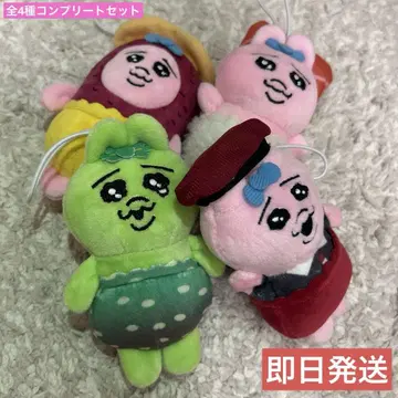 빤쮸토끼 스시로 콜라보 마스코트 전 4종 컴플리트