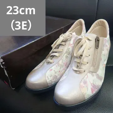 278 [ 새상품 ] 23cm ( 3E ) 고급 스니커즈 펌프스