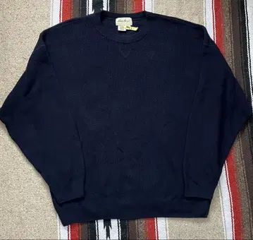 USA제 Eddie Bauer 코튼 니트 XL