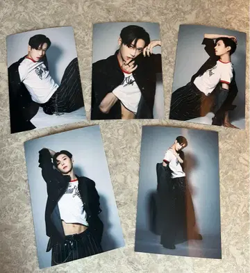 보이플라2 지아하오 77 아카이브전 2주차 사진 프린트 세트 5