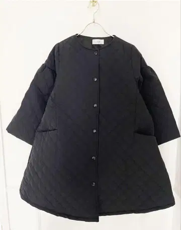 퀼팅 자켓 벌룬 슬리브