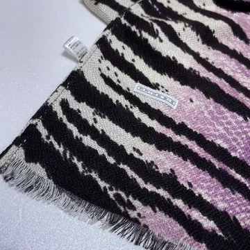 PRIDE BIS 퍼플 스톨 애니멀 무늬 미사용품