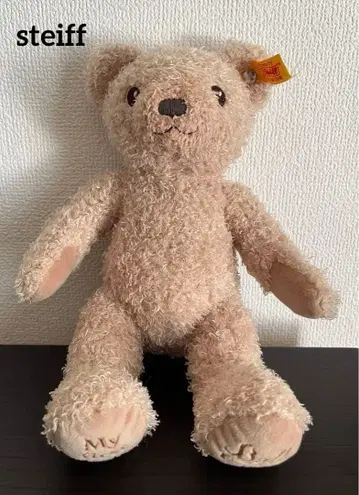 Steiff My first Steiff 베이지 봉제 인형 중고품