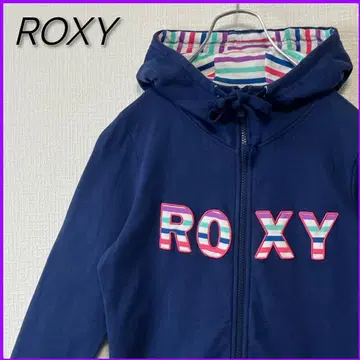 [양품] ROXY 록시 아플리케 로고 집업 후드티 여성용 L