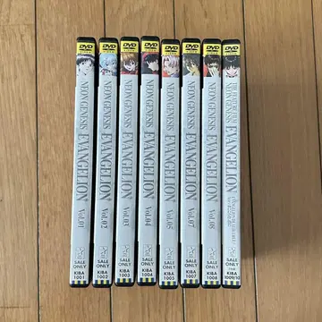 에반게리온 구 DVD 1~5, 7~8, 극장판