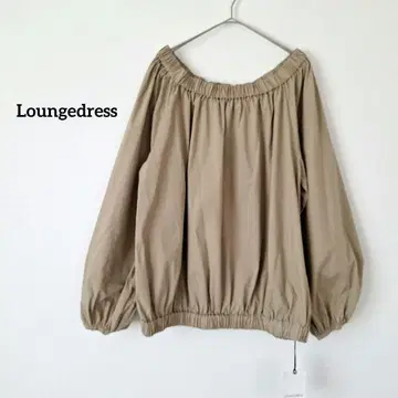 새상품 Loungedress 라운지 드레스 벌룬 오프숄더 블라우스