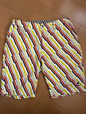 le coq sportif 스트라이프 패턴 팬츠 LL