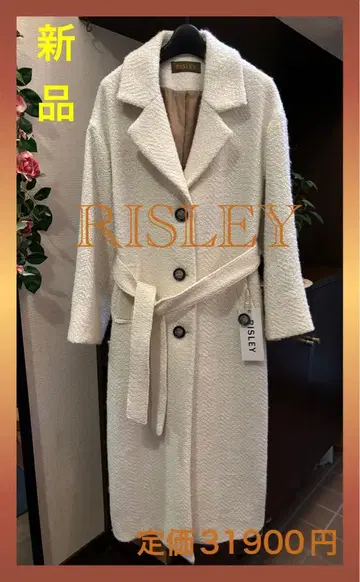 RISLEY 새상품 아이보리 롱 코트