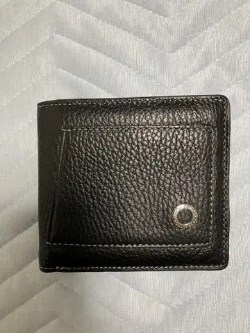 베네통 남성용 2단 접이식 컴팩트 지갑