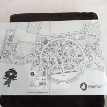 EXPO2025 회장 지도 흑백 클리어 파일 만박 회장도 클리어 파일