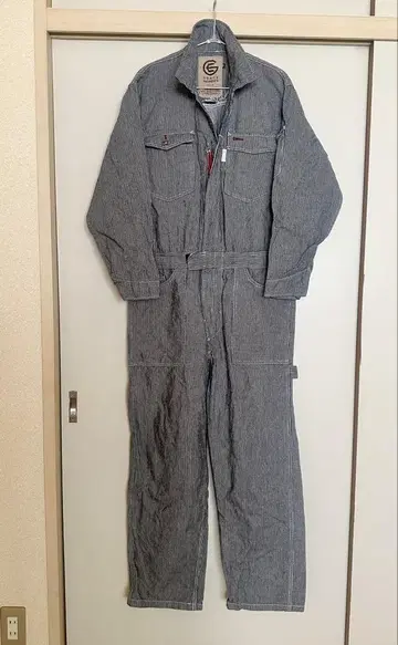 GRACE ENGINEER'S 블랙 히코리 작업복 M