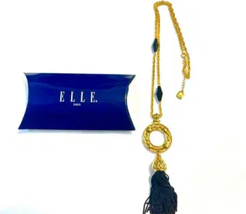 ELLE 엘르 여성용 목걸이 골드 액세서리
