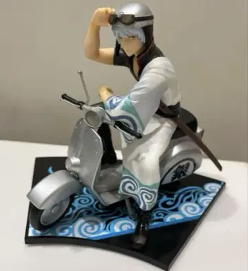 은혼 제일복권 사카타 긴토키 & 스쿠터 피규어