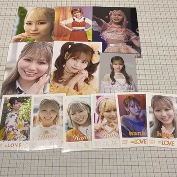 이코라브 오바 하나나 브로마이드 미니 사진 메시지 카드