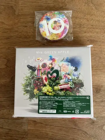 미개봉 새상품 Mrs. GREEN APPLE 앨범 10 컴팩트 거울