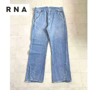 RNA*밑단 사이드 슬릿 데님 팬츠