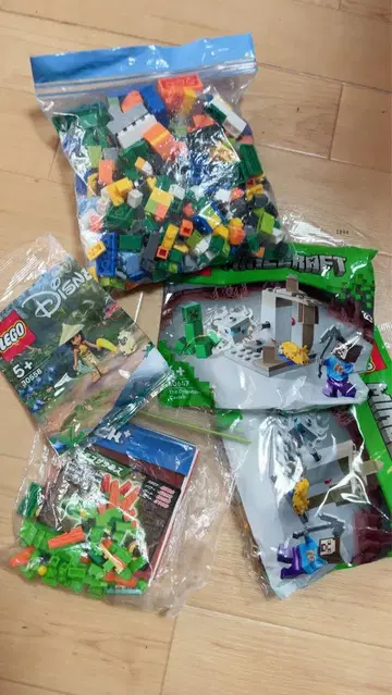 LEGO 디즈니 마인크래프트 블록 세트