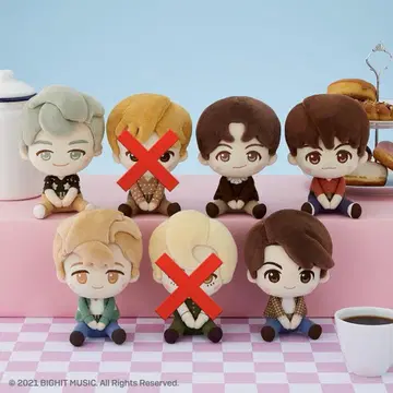 TinyTan BTS 제일복권 봉제 인형