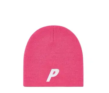 PALACE 핑크 니트 모자 비니