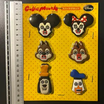 디즈니 큐빅 마우스 마그넷 미키 미니 칩 데일