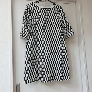 마리메꼬 marimekko suomu 우로코 패턴 원피스 S (36)