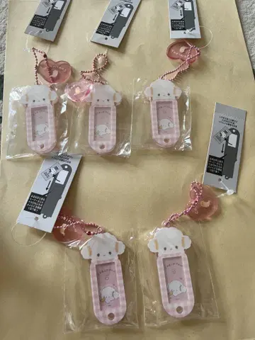 산리오 네임택 코기뮨 5개 세트