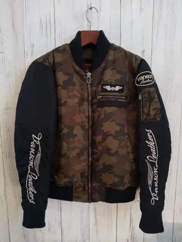 vanson 카모플라쥬 MA-1 자켓