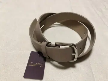664 새상품 볼사리노 Borsalino 여성용 소가죽 벨트 일본제