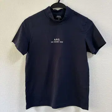 A.P.C. 네이비 반팔 T셔츠 S 사이즈
