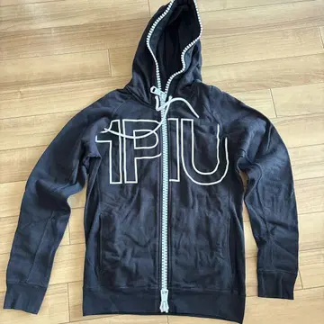 1PIU1UGUALE3 로고 맨투맨 남성용 저리 셋업