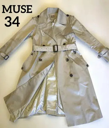 MUSE de Deuxieme Classe 베이지 트렌치코트 34