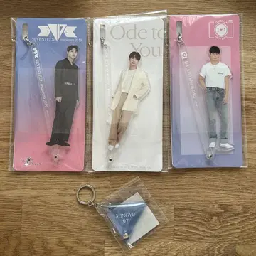 SEVENTEEN 민규 아크릴 스틱 굿즈 4세트