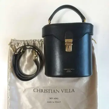 CHRISTIAN VILLA 바케츠형 숄더백