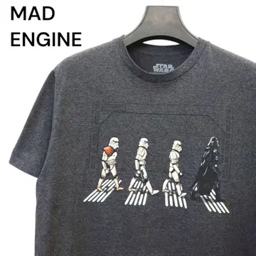 MAD ENGINE 반팔 티셔츠 아메카지 구제 의류