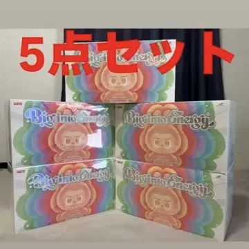 새상품 POP MART Big into Energy 봉제 인형 모듬 5개