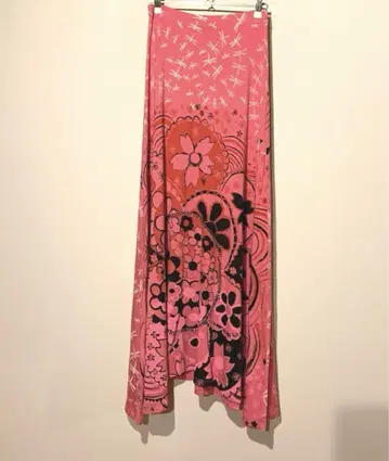 Juana de arco 맥시 스커트 롱 스커트 플레어