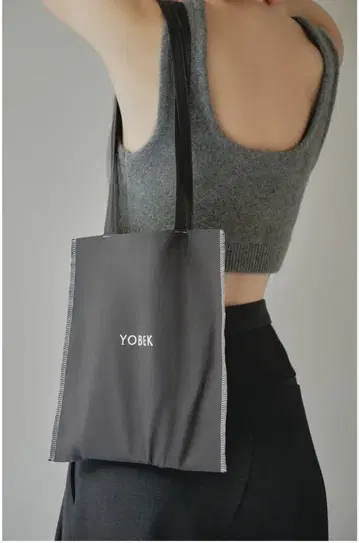 YOBEK 토트백 /차콜