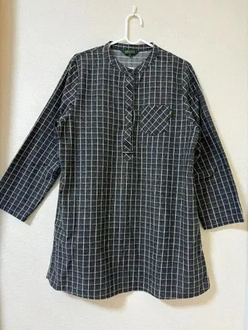 A4 DECOY COLLECTION 격자 무늬 긴팔 셔츠 13호