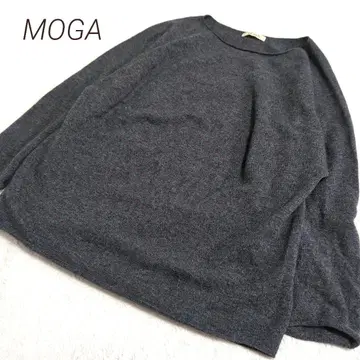 MOGA 모가 울 100 오버 니트 빅 실루엣 스웨터