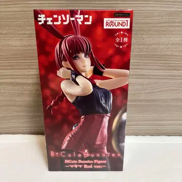 라운드원 한정판 체인소 맨 마키마 BiCute Bunnies 피규어