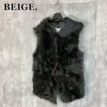 BEIGE CLAWLEY 퍼 베스트 4