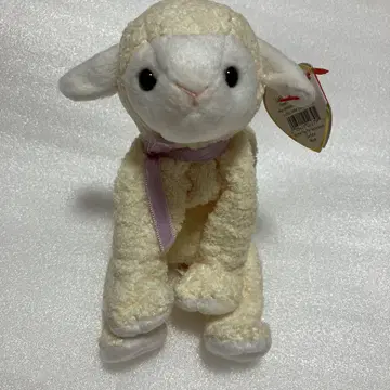 ty 봉제 인형 양 비니 베이비즈 양 Fleecie