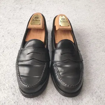 알든 6725 페니 로퍼 코도반 블랙 6 1/2