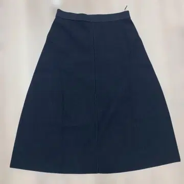 UNIQLO 새상품 블랙 니트 플레어 스커트 XL