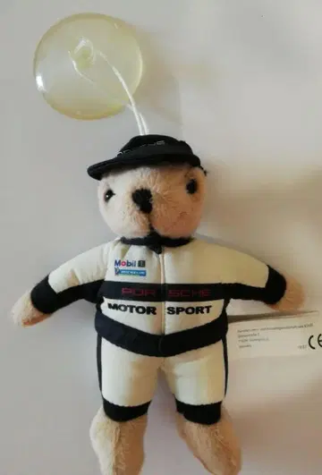 포르쉐 PORSCHE 흡착 컵 봉제 인형 마스코트 곰 테디베어