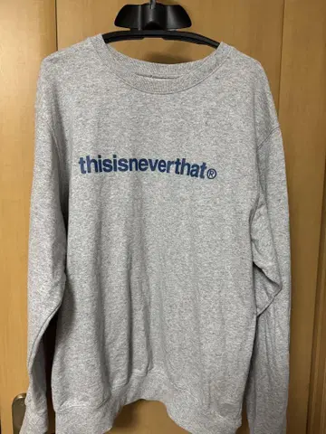 thisisneverthat 그레이 맨투맨 M
