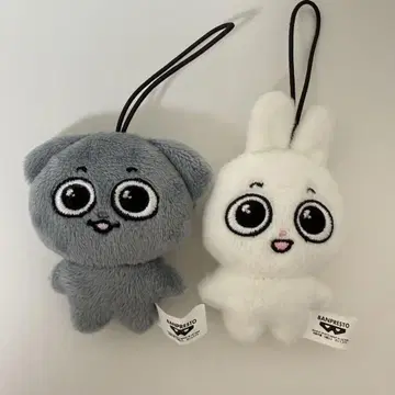 Kkamung&Angto 봉제 인형 마스코트 카문 앙토 세트