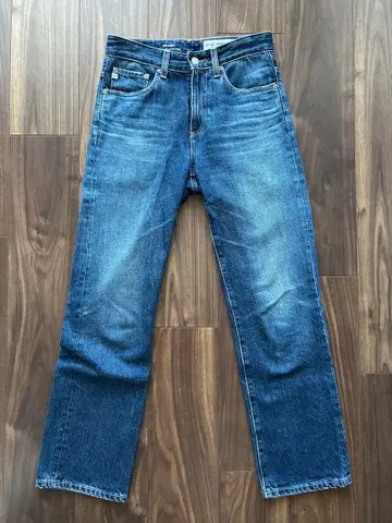 AG 스트레이트 데님 다크 블루